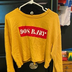 90s baby sweatshirt!